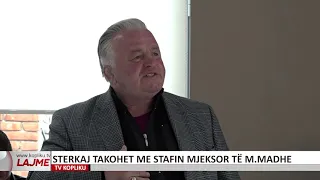 PAULIN STERKAJ TAKOHET ME STAFIN MJEKSOR TË M MADHE