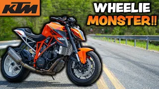 *CRAZY* KTM 1290 SUPERDUKE FIRST RIDE!!