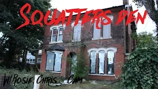 SQUATTER DEN (ABANDONED Flats, Birmingham)