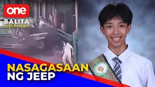 16-anyos na lalaki, patay matapos mabangga ng jeep!