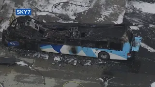2 mechanics hurt after VTA electrical bus fire in SJ, agency says