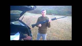 Shooting a Falklands mint condition surplus SLR  L1A1