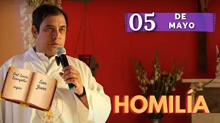 EVANGELIO DE HOY domingo 5 de mayo del 2024 - Padre Arturo Cornejo