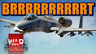 War Thunder A10 Warthog! IN SIMULATOR!