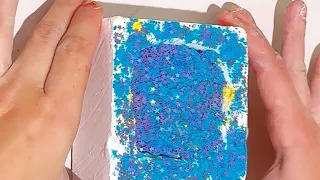 Glitter Confetti Gym Chalk Bomb Crush For ASMR Sleep Aid Sounds Anxiety Relief