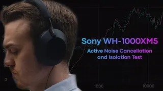 Sony WH-1000XM5: Active noise cancellation TEST and SIMULATION