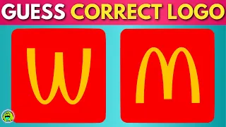 Guess The Correct Logo | Which Logo Is Correct | Logo Quiz 2023 👀
