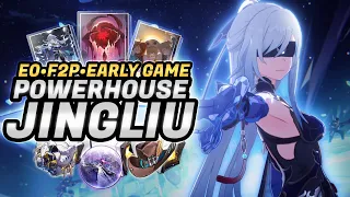 OVERPOWERED? How To Build: Jingliu | Best F2P & E0 Lightcones, Relics & Teams In Honkai: Star Rail