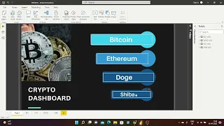 Demonstration of Cryptocurrency Dashboard using Power BI - Prof. Deepa K