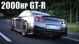 2000HP R35 GT-R de 7seg visita el DYNO | DIPR Vlogs