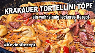 Krakauer Tortellini Topf aus dem Dutch Oven wahnsinnig lecker | The BBQ BEAR