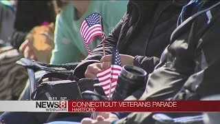 Thousands march in Connecticut Veteran’s Parade