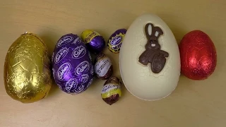 8 Chocolate Eggs of the UK [Easter Egg, Avengers, KitKat, Cadbury Creme Egg]