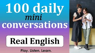 Learn English conversation - how to have a conversation in English