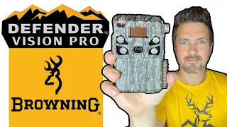 NEW Browning Defender Vision Pro Cellular Trail Camera: Great Battery Life & Nighttime Illumination