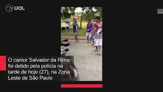 MC Salvador da Rima é detido em SP; vídeos mostram PMs usando mata-leão - ALUIZIO NETO