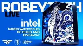 14900K CPU Giveaway + $5000 Direct Die Water Cooled Lian Li o11 Evo RGB Build (14900KS / RTX 4080)