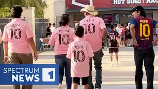 Thousands of Fans Flock to Frisco to See Lionel Messi