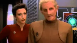 DS9 Morn Hits Quark with a Barstool (Blaze of Glory)