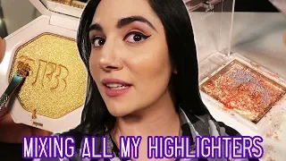 Mixing All My Highlighters Together