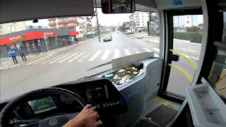 How to turn on a bus? And a little driving work