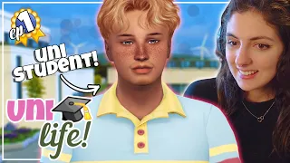 *NEW* settling into UNIVERSITY! #1🎓The Sims 4: Discover University