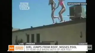 Can't look away: Roof to pool miscalculation