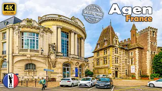 🇫🇷 AGEN, Nouvelle Aquitaine, Fall in Love with France Again, Spectacular Walking Tour [4K/60fps]