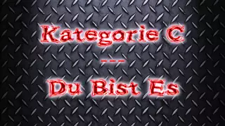 Evil's Musicbox / Kategorie C - Du Bist Es