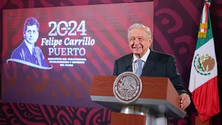 Reforma para que trabajadores jubilados cobren pensiones completas. Conferencia presidente AMLO