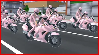 Motorcycle Gang || SAKURA School Simulator