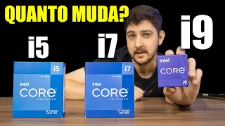 DIFERENÇA ENTRE INTEL CORE I5, I7 E I9, COMPARATIVO EM JOGOS E TRABALHO