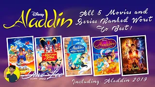 ALADDIN - All 5 Movies & Series Ranked Worst to Best (Including 2019 Live Action Remake)