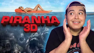 **Piranha 3D(2010)** // Revisit Reaction // A BLOODY BUFFET!  #moviereaction #horror