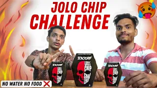 Jolo Chip Challenge🔥🥵 World Hottest Chips | No water No food challenge❌ | ved sharma vlogs