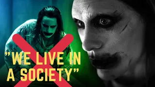 Jared Leto’s Joker “We Live in a Society” Line Cut From Zack Snyder’s Justice League The Snyder Cut