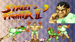 Street Fighter 2 Hack - Golden Remix  koryu edition  Balrog playthrough | gameplay | longplay