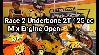 Race 2 Underbone 2 Tak 125 cc Mix Engine Open#IndoClubChampionship2019Seri4
