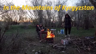 Camping In the mountains of Kyrgyzstan