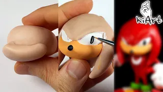 Create Classic Knuckles the Echidna with Clay / Sonic Mania [kiArt]