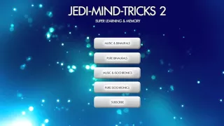 Jedi Mind 2 - Creativity & Focus - Memory & Concentration Music w/ Binaural Beats & Isochronic Tones