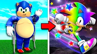 Upgrading SONIC To FASTEST EVER! (Roblox)