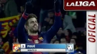 La Liga | FC Barcelona - Athletic Club (5-1)  | 01-12-2012 | J14 | Resumen