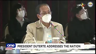 WATCH | President Rodrigo Duterte's recorded address (September 10, 2021)