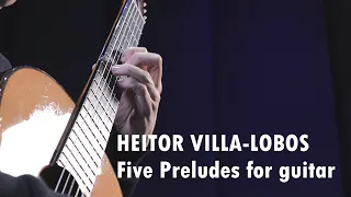 Villa-Lobos | Five Preludes | Patrik Kleemola, guitar