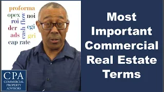 Most Important Commercial Real Estate Terms You Must Know