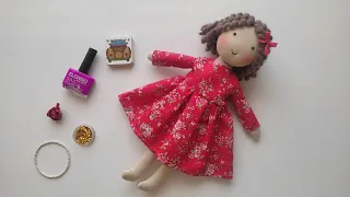 How to Sew a Doll Body: This Is My Favorite Doll So Far😍😍😍 Free Pattern