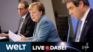 LIVE DABEI: Briefing Angela Merkel nach dem Corona-Gipfel mit den Ländern