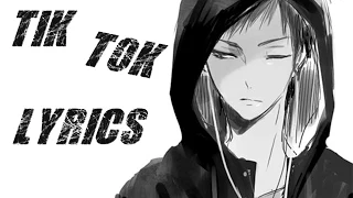 Nightcore - TiK ToK [Male Version]