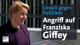 Gewalt gegen Politiker: Angriff auf Franziska Giffey | BR24